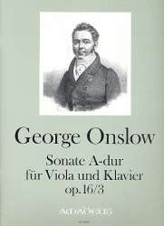 Sonate A-Dur op.16,3 - für - George Onslow