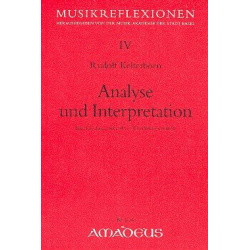 Analyse und Interpretation - - Rudolf Kelterborn