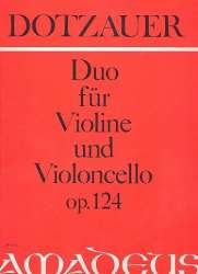 Duo op.124 - für Violine - Justus Johann Friedrich Dotzauer