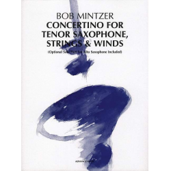 Concertino - for tenor saxophone, - Bob Mintzer / Arr. Bob Mintzer