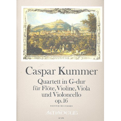 Quartett G-Dur op.16 - für - Caspar Kummer