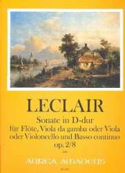 Sonate D-Dur op.2,8 - - Jean-Marie LeClair