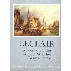 Concerto C-Dur op.7,3- für Flöte, - Jean-Marie LeClair