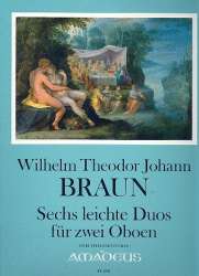 6 leichte Duos op.1 - für 2 Oboen - Wilhelm Theodor Johann Braun / Arr. Yvonne Morgan