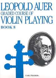 Graded Course of Violin Playing vol.8 - Leopold von Auer
