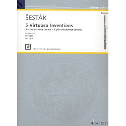 5 virtuose Inventionen : - Zdenek Sestak