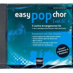 Easy Pop Chor Band 5 : - Udo Jürgens / Arr. Carsten Gerlitz