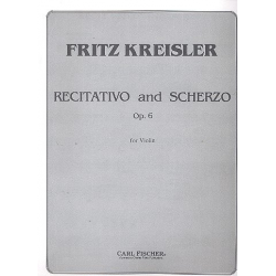 RECITATIVO AND SCHERZO OP.6 : FOR - Fritz Kreisler