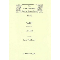 Air in D Major : for 4 bassoons - Johann Sebastian Bach