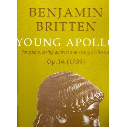 Young Apollo (score) - Benjamin Britten