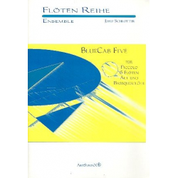 BlueCab Nr.5 (+CD) : für 9 Flöten - Josef Schlotter