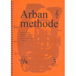 Arban Methode Band 3 für Violinschlüssel / Trompete -Jean-Baptiste Arban
