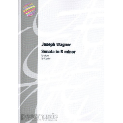 Sonata b minor : for piano - Josef Wagner