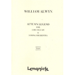 Autumn Legend : for english horn - William Alwyn