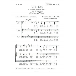 Vilja-Lied (Es lebt? eine Vilja, ein Waldmägdelein - Franz Lehár