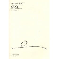 CKCKC : pour voix et mandoline - Giacinto Scelsi