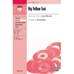 Big Yellow Taxi SATB - Joni Mitchell