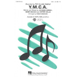 Y.M.C.A. : for mixed chorus (SAB) - Jacques Morali (Village People)