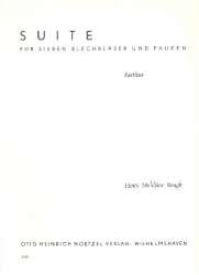 SUITE FUER 7 BLECHBLAESER UND - Hans Melchior Brugk