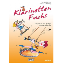 Klarinetten Fuchs Band 2 (+CD) -Martin Schelling & Stefan Dünser