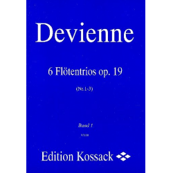 6 Trios op.19 Band 1 (Nr.1-3) : - Francois Devienne