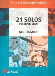 21 Solos : for snare drum - Gert Bomhof