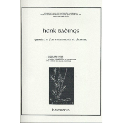 QUARTET NO.3 : FOR BAMBOO PIPE - Henk Badings