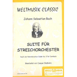 Suite : für Streichorchester - Johann Sebastian Bach