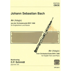 Air : für Englischhorn und Klavier - Johann Sebastian Bach