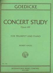 Concert Study op.49 : for trumpet - Alexander Goedicke