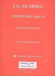 Potpourri op.94 : für Viola - Johann Nepomuk Hummel