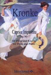 Caprice Impromtu op.90 : für Flöte - Emil Kronke