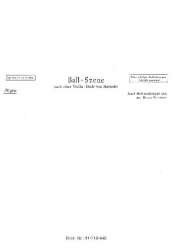 Ballszene : für Salonorchester - Joseph Hellmesberger