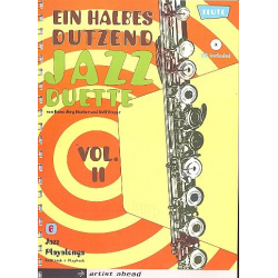Ein halbes Dutzend Jazzduette Band 2  (+CD) : - Hans-Jörg Fischer