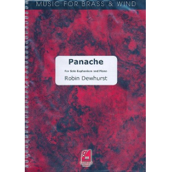 Panache : for solo euphonium and piano - Robin Dewhurst