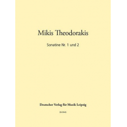 Sonatinen Nr.1 und Nr.2 : - Mikis Theodorakis
