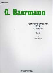 Complete Method op.63 vol.3 : - Carl Baermann