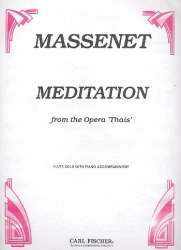 Medition from Thais : for flute and piano - Jules Massenet