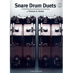 Snare Drum Duets (+CD) : for 2 snare drums - Thomas A. Brown
