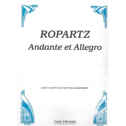 Andante und Allegro : für Kornett (Trompete) - Joseph Guy Marie Ropartz