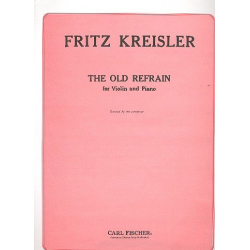 The old Refrain : for violin and piano - Fritz Kreisler