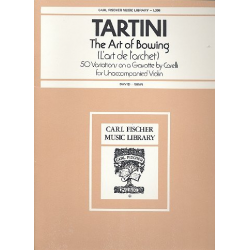 The Art of Bowing : 50 variations - Giuseppe Tartini