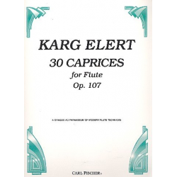 30 Capricen op.107 : - Sigfrid Karg-Elert