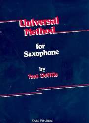 Universal Method : for saxophone - Paul de Ville