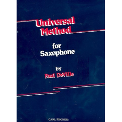 Universal Method : for saxophone - Paul de Ville