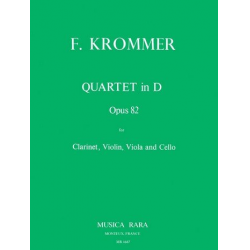 Quartett D-Dur op.82 : für - Franz Krommer