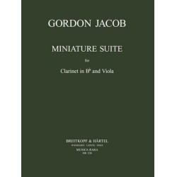 Miniature Suite : for clarinet and viola - Gordon Jacob