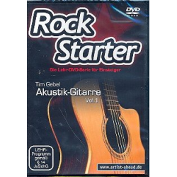 Rockstarter Akustik-Gitarre vol.1 : DVD - Tim Gebel