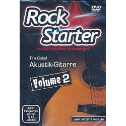 Rockstarter Akustik-Gitarre vol.2 : DVD - Tim Gebel