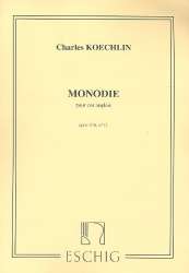 Monodie op.216,11 : pour cor anglais - Charles Louis Eugene Koechlin